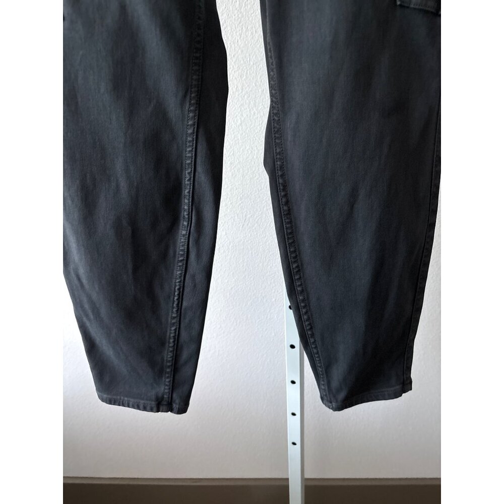 Spanx Jeans Size 1X Black Cargo Sleek Minimalist Slimming Pants Sculpted Modern - Picture 12 of 13